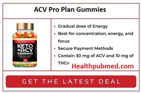 ACV Pro Plan Gummies